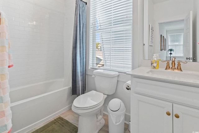 1524 Sayebrook Pkwy, Myrtle Beach, SC 29588 - bathroom with vanity and shower / bathtub combination with curtain
