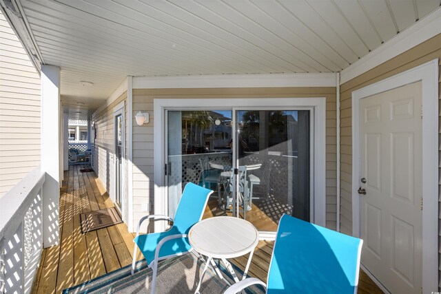 300 Shorehaven Dr Unit I-2, North Myrtle Beach, SC 29582 - view of wooden terrace