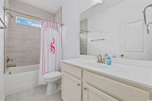 219 Glenmoor Dr, Conway, SC 29526 - bathroom with shower / tub combo and vanity