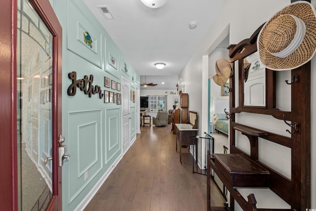 2781 Desert Rose St, Little River, SC 29566 - entrance foyer featuring dark wood-style flooring