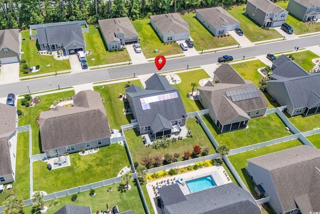 2781 Desert Rose St, Little River, SC 29566 - aerial view of residential area with a pool area