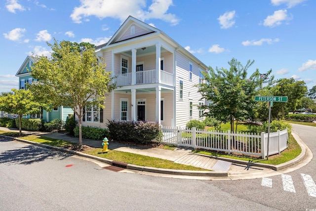 1348 Peterson St, Myrtle Beach, SC 29577 - greek revival inspired property with a balcony