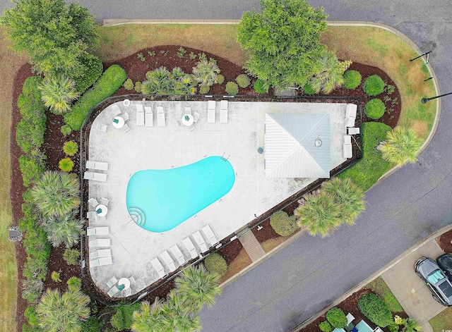 5304 Sea Coral Way N, Myrtle Beach, SC 29582 - drone / aerial view of a pool