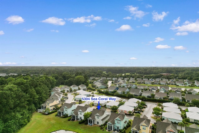 5304 Sea Coral Way N, Myrtle Beach, SC 29582 - aerial view of residential area with a forest