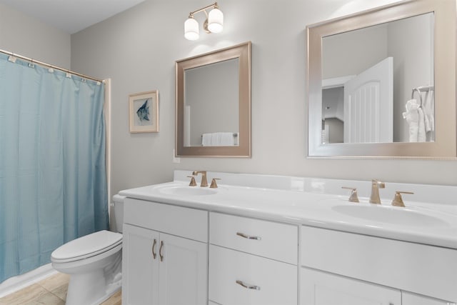 5304 Sea Coral Way N, Myrtle Beach, SC 29582 - full bath featuring double vanity and a shower with shower curtain