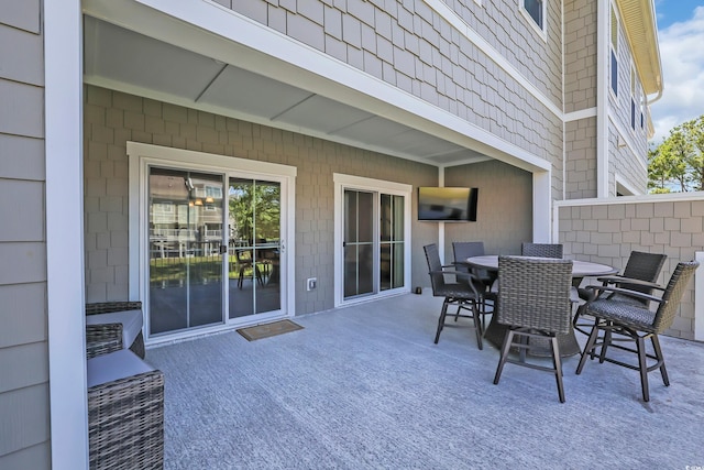 2557 Pete Dye Dr Unit 803, North Myrtle Beach, SC 29582 - view of patio with outdoor dining space