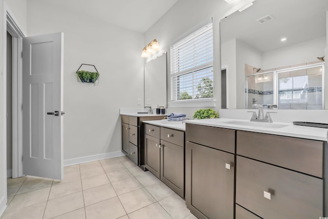 2557 Pete Dye Dr Unit 803, North Myrtle Beach, SC 29582 - full bath with a shower stall, vanity, and tile patterned floors