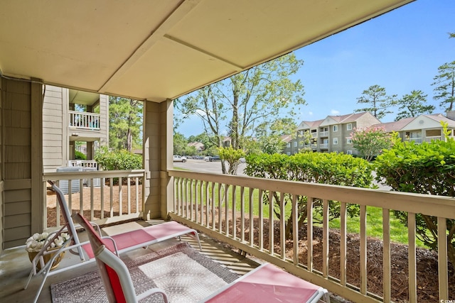 251 Myrtle Greens Dr Unit B, Conway, SC 29526 - porch with a residential view