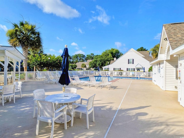 50 Pawleys Place Dr Unit 50, Pawleys Island, SC 29585 - view of patio with a community pool