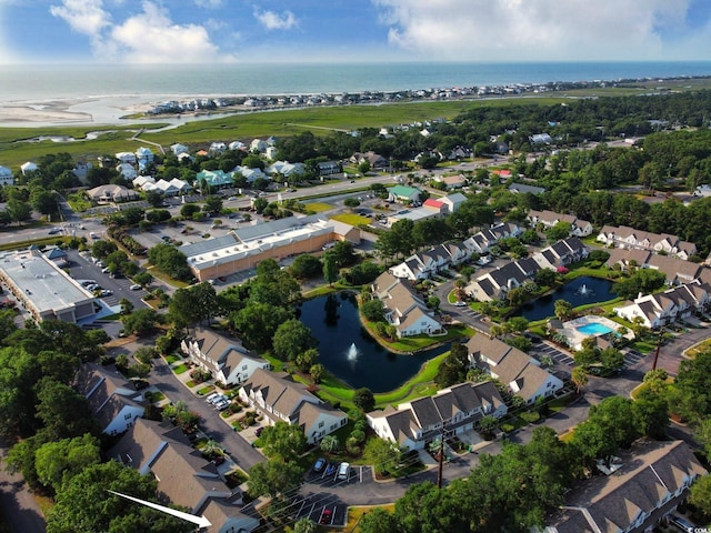 50 Pawleys Place Dr Unit 50, Pawleys Island, SC 29585 - aerial overview of property's location with a large body of water and nearby suburban area