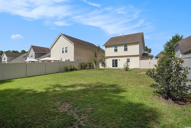 3619 White Wing Cir, Myrtle Beach, SC 29579 - view of fenced backyard