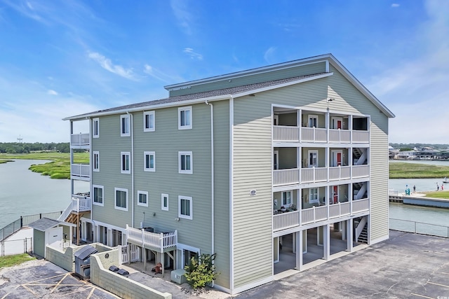 312 42nd Ave N Unit B2, North Myrtle Beach, SC 29582 - view of property featuring a water view