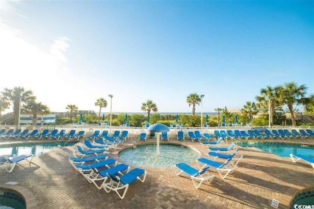 300 N Ocean Blvd Unit 1213, North Myrtle Beach, SC 29582 - view of community pool