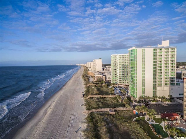 300 N Ocean Blvd Unit 1213, North Myrtle Beach, SC 29582 - water view with nearby beach