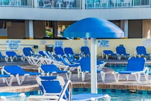 300 N Ocean Blvd Unit 1213, North Myrtle Beach, SC 29582 - view of pool with a patio