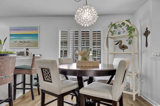 139 Butkus Dr Unit 3, Myrtle Beach, SC 29588 - dining room with light wood-style floors and baseboards