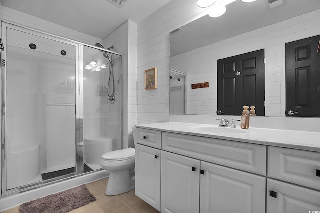 139 Butkus Dr Unit 3, Myrtle Beach, SC 29588 - full bath featuring a shower stall, vanity, and tile patterned flooring