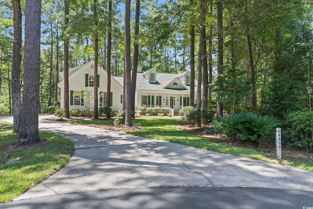 4495 Trotters Ct, Murrells Inlet, SC 29576 - cape cod house featuring driveway