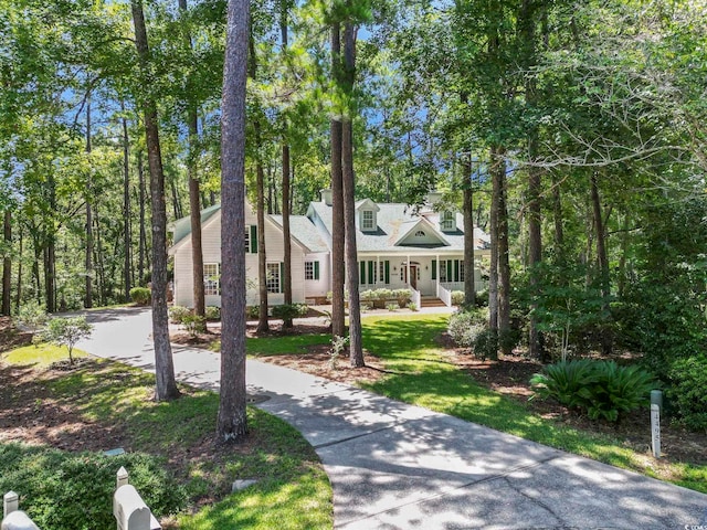 4495 Trotters Ct, Murrells Inlet, SC 29576 - view of front facade featuring a porch