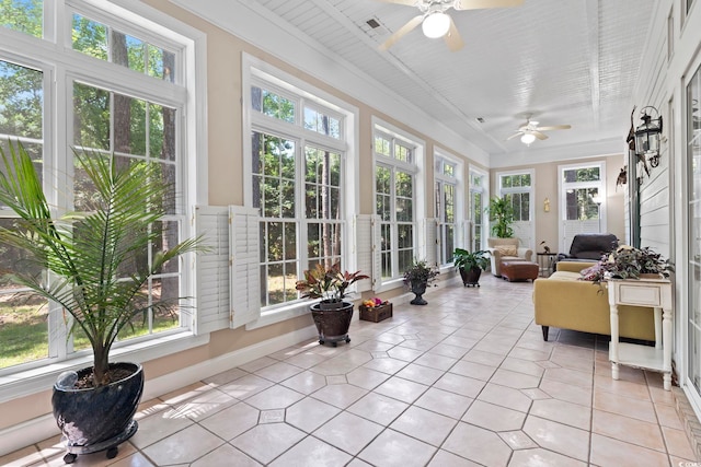 4495 Trotters Ct, Murrells Inlet, SC 29576 - sunroom with tile patterned flooring