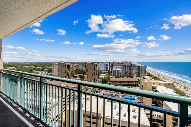 205 74th Ave N Unit 1809, Myrtle Beach, SC 29572 - balcony with a water view