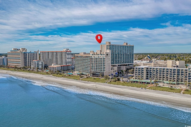 205 74th Ave N Unit 1809, Myrtle Beach, SC 29572 - drone / aerial view of extended coastline