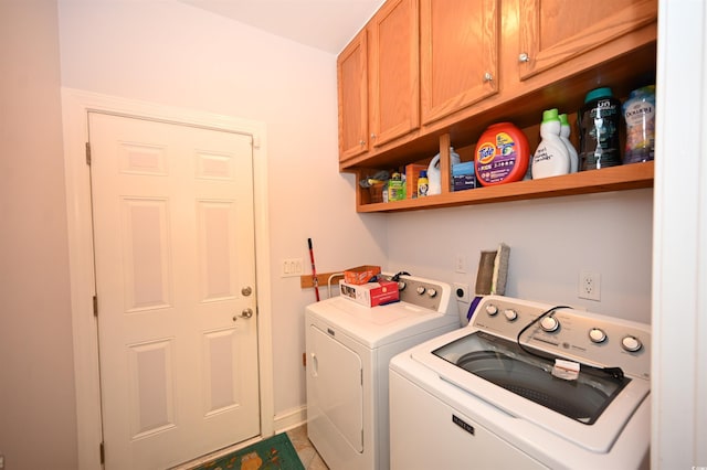 205 Cupola Dr, Longs, SC 29568 - laundry area with washing machine and clothes dryer and cabinet space