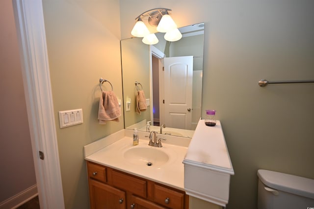 205 Cupola Dr, Longs, SC 29568 - bathroom featuring toilet and vanity
