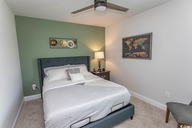 2429 Campton Loop, Conway, SC 29527 - bedroom featuring carpet flooring and a ceiling fan