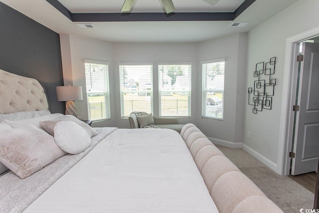 2429 Campton Loop, Conway, SC 29527 - bedroom with carpet and a ceiling fan
