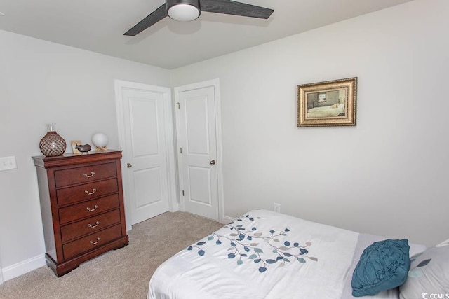 2429 Campton Loop, Conway, SC 29527 - carpeted bedroom with baseboards and a ceiling fan
