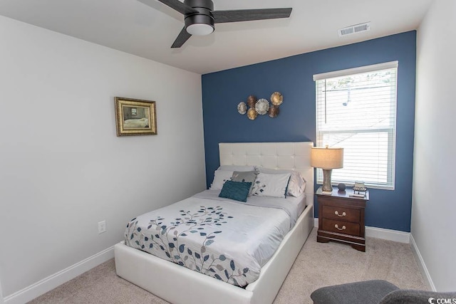 2429 Campton Loop, Conway, SC 29527 - bedroom featuring multiple windows, carpet floors, and ceiling fan