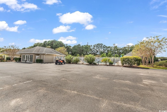 7977 Leeward Ln, Murrells Inlet, SC 29576 - uncovered parking lot with french doors