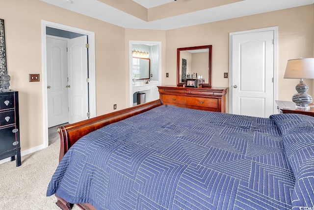7977 Leeward Ln, Murrells Inlet, SC 29576 - bedroom with carpet and ensuite bathroom