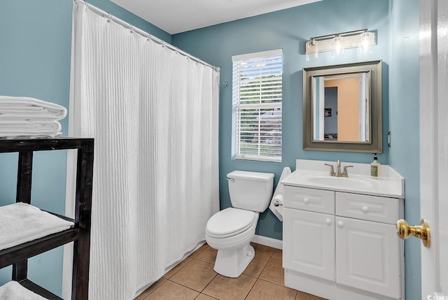 7977 Leeward Ln, Murrells Inlet, SC 29576 - full bath with tile patterned floors, vanity, and curtained shower