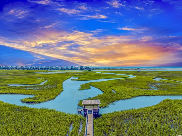 143 Enclave Pl, Pawleys Island, SC 29585 - bird's eye view of a large body of water