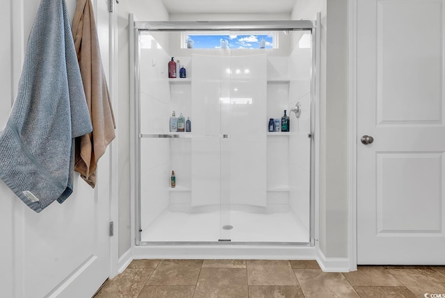 1404 Bellaria Way, Myrtle Beach, SC 29579 - bathroom featuring a shower stall