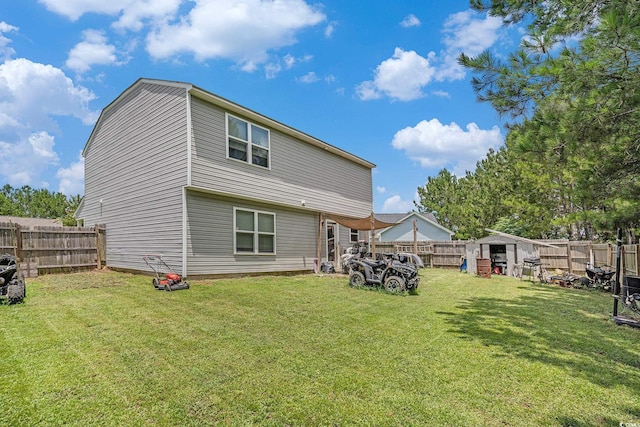912 Clay Pigeon Ct, Longs, SC 29568 - rear view of house with a fenced backyard