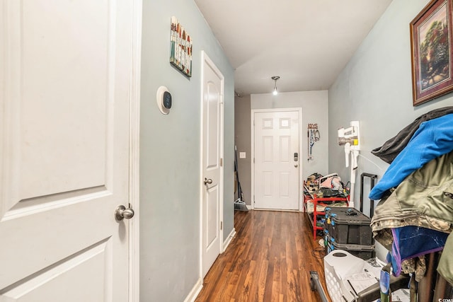 912 Clay Pigeon Ct, Longs, SC 29568 - hall with wood finished floors and baseboards
