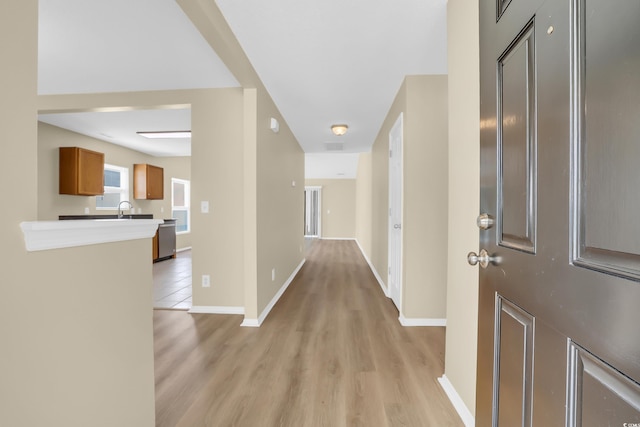 428 Bellegrove Dr, Myrtle Beach, SC 29577 - foyer entrance with light wood finished floors