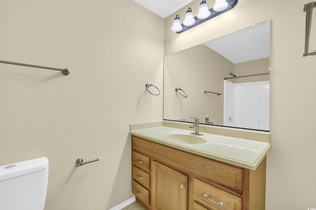 428 Bellegrove Dr, Myrtle Beach, SC 29577 - full bath with vanity and a shower