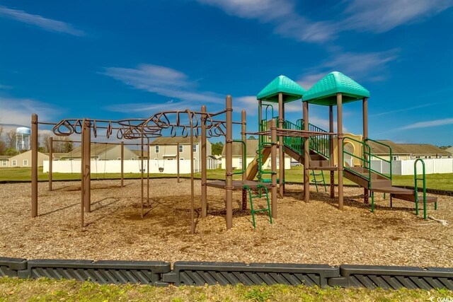 428 Bellegrove Dr, Myrtle Beach, SC 29577 - community jungle gym featuring a residential view