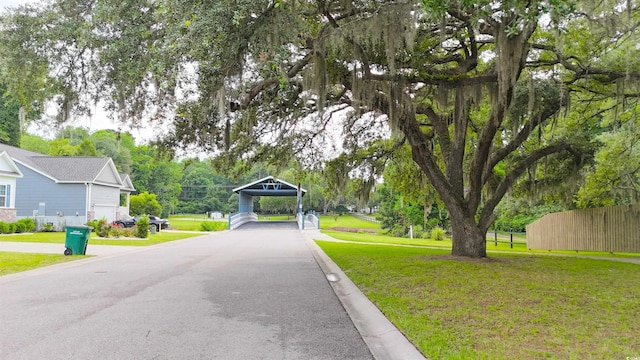 523 Charlton Blvd, Georgetown, SC 29440 - view of asphalt road featuring curbs