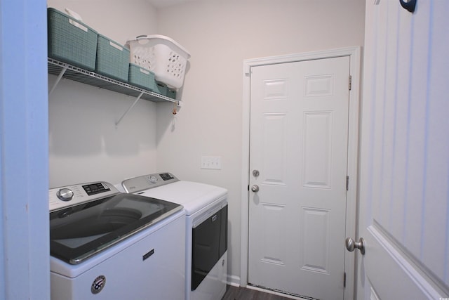 523 Charlton Blvd, Georgetown, SC 29440 - laundry area with independent washer and dryer