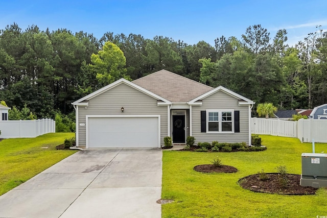 208 Forestbrook Cove Cir, Myrtle Beach, SC 29588 - single story home featuring an attached garage and driveway