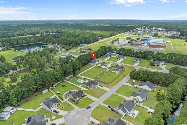 104 Fox Trot Dr, Galivants Ferry, SC 29544 - aerial overview of property's location featuring nearby suburban area