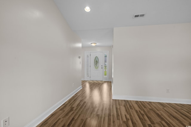 104 Fox Trot Dr, Galivants Ferry, SC 29544 - entrance foyer with wood finished floors and recessed lighting