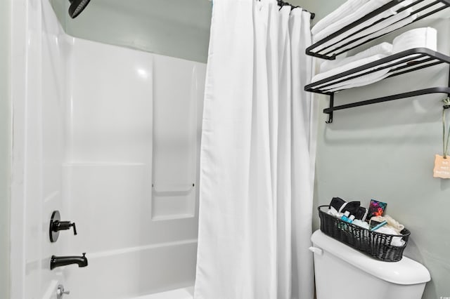 1100 Possum Trot Rd Unit G117, North Myrtle Beach, SC 29582 - full bathroom with toilet and shower / tub combo with curtain