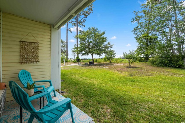 1100 Possum Trot Rd Unit G117, North Myrtle Beach, SC 29582 - view of grassy yard