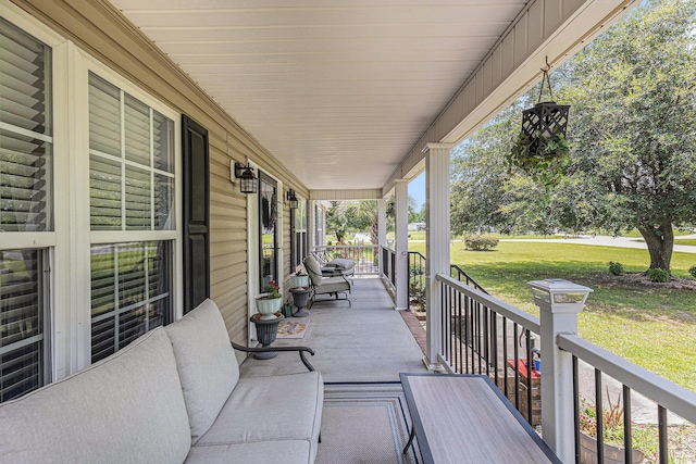 906 Hope Cir, Conway, SC 29527 - porch with a lawn